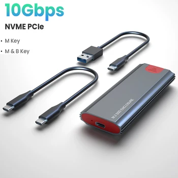 NVME เอ็ม 2 SSD Enclosure,พอร์ต USB 3.1 Gen210 Gbps เอ็ม 2 อะแดปเตอร์ àšà™àà