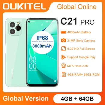 Oukitel C21PRO โทรศัพท์มือถือ 6.39