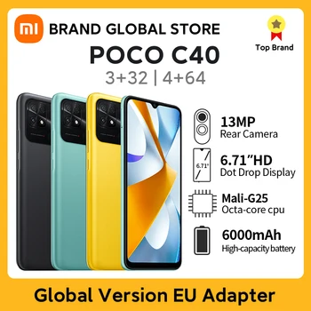 POCO C404GB 64GB โทรศัพท์มือถือ 6.71