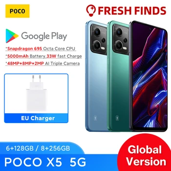 POCO เอ็กซ์ 5 ซักหน่อ 5G โกลบอลเวอร์ชั่น\n smartphone 6.67