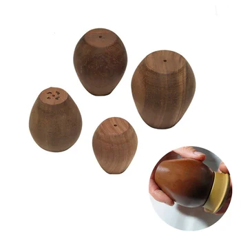 Pottery เครื่องมือรอบๆปากไม้ไข่แข็งของวู้ดสองหัวสามารถใช้เพื่อทำให้หม้อปาก/หม้อกปิดเรียบเนียนเป็นผู้สร้างราชาขัดเครื่องมือ