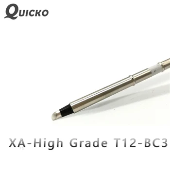 QUICKO XA สู gradeT12-BC2 BC1 BC3 soldering เหล็กทิป/เล็กๆเกือกม้า-รูปร่าง Welding หัวสำหรับ T12 ชุด soldering สถานี