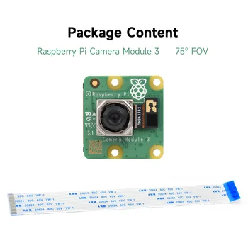 Raspberry Pi กล้องมอดูล 3,12MP ด้วยความละเอียดสูงโดยอัตโนมัติสนใจ IMX708 นเซอร์,ได้พูดถึงประเด็นสำคัญกับ Raspberry Pi motherboard นางแบบ