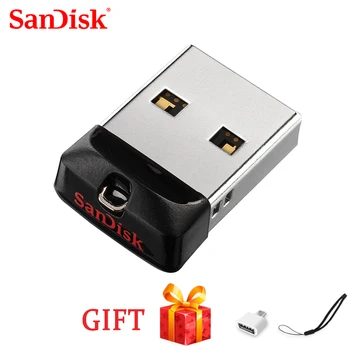 SanDisk ดั้งเดิมมินิปากการขับ USB2.0-CZ3364G 32G 16G USB3.1-CZ430128G 256G 512GB แฟลชไดร์ฟอยู่ U ดิสก์กุญแจสำหรับรถพิวเตอร์