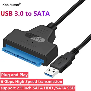 SATA ต้องพอร์ต USB 3.02.0 บนเคเบิลทีวีของ 22 ปักอะแดปเตอร์สำหรับ 2.5 องเว็บเบราว์เซอร์ภายนอกตารางนิ้วลวดลาย stencils SSD ยากขับรถโอนย้ายไป 6 Gbps พอร์ต USB 3.0 จะ Sata III ไขสันหลัง