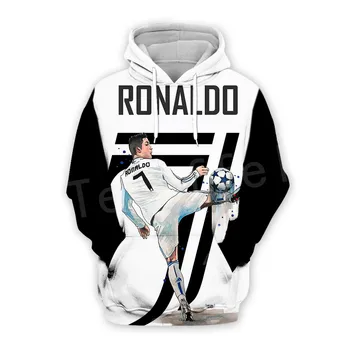 Tessffel Cristiano Ronaldo นักกีฬา Fitness Sportsman ผู้ชาย/ผู้หญิง NewFashion Streetwear 3DPrint Zip/Hoodies/Sweatshirts/N แจ็คเก็ต-11