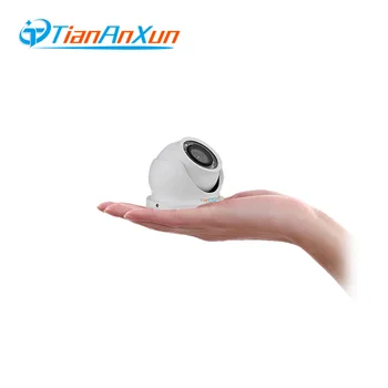 Tiananxun 4MP สำหรับโพ Ip ของกล้องมินิโดมนั่นล้องวงจรปิดล้อมกล้องวงจรปิดที่บ้านวีดีโอบันทึกเสียง Waterproof สำหรับ Onvif Nvr ของระบบ
