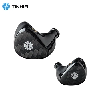 TINHiFi C3 Earphone LCP งแมสซีฟไดนามิคนขับรถ HiFi ในหู IEM แบสเสียงร้องเพลงดีเจ Earbuds หูฟัง 2Pin Detachable Resin 3D พิมพ์