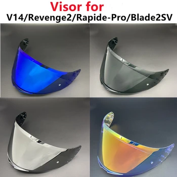 Visera Casco Moto สำหรับ MT V-14,Revenge2,Rapide-มืออาชีพ,Blade2SV หมวกกันน็อ Visor กระจกหน้าอาทิตย์เกราะ Capacete เครื่องประดับ