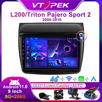 Vtopek carplay สำหรับ Mitsubishi Pajero กีฬา 2 L200 Triton 2008-2016 รถวิทยุสื่อประสมโปรแกรมเล่นวิดีโอ name นำร่อง Android 112din Vtopek carplay สำหรับ Mitsubishi Pajero กีฬา 2 L200 Triton 2008-2016 รถวิทยุสื่อประสมโปรแกรมเล่นวิดีโอ name นำร่อง Android 112din 0