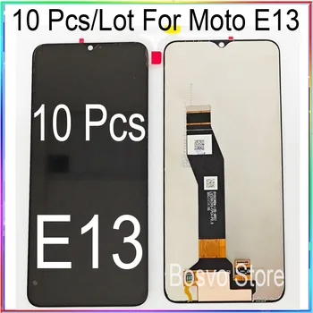 Wholesale 10 ชิ้นส่วน/มายมากสำหรั Motorola E13 LCD แสดงผลหน้าจอกับแตะต้องสำหรับ Moto E13