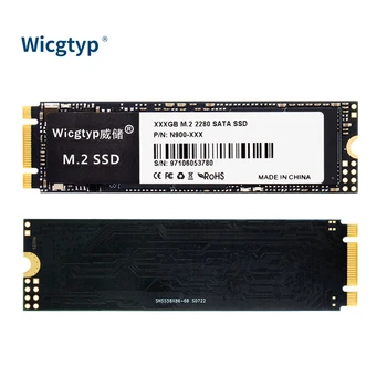 Wicgtyp เอ็ม 22280 NGFF SATA3 SSD 128GB 256GB 512GB 1TB SSD ดิสก์ลวดลาย stencils เอ็ม 2 SATAIII ภายในของแข็งของรัฐขับรถสำหรับพื้นที่ทำงานแล็ปท็อป
