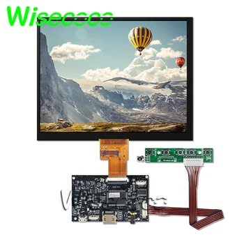 Wisecoco HJ080IA-01E 8 นิ้ว 1024x768 LCD องจอภาพ 40pins Lvds ควบคุมคนขับรถกระดานสำหรับ Raspberry Pi เจแผ่นจารึกแสดง