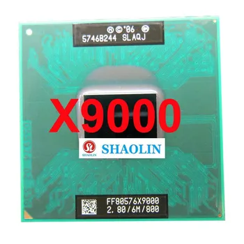 X9000 ตัวประมวลผลหลักหน่วยประมวลผล name สำหรับข้อมูล core2 คู่หูนัก 2.8 GHz 6MB 800MHz จากซ็อกเกต P scrattered ชิ้นส่วนสำหรับ GM965 ต้นฉบับบแกนกลาง 2 รุนแร x9000
