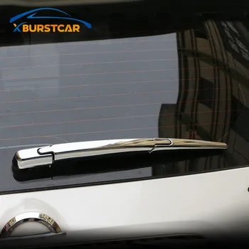 Xburstcar อัตโนมัติคือตอน Chrome ด้านหลังน้ำ Wiper ปกป้อง Nissan Juke X-ร่องรอย T32 Qashqai J112015-2021 กระจกหน้าใบเล็มหยิบสติ๊กเกอร์