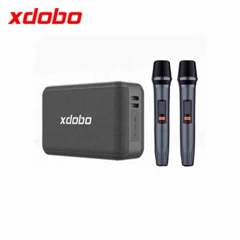 XDOBO X8PRO 120W สูง-พลังงานร้องคาราโอเกะกับลูทูธลำโพงอยู่ล้อมรอบตัว Subwoofer แบบเคลื่อนย้ายได้กลับบ้านโรงละครเสียงกับไมโครโฟน