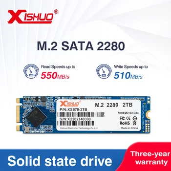 Xishuo Wholesale ถูกเอ็ม 22280 SSD NGFF SATA ภายใน SSD ขับรถ 128GB 256GB 512GB 1TB สำหรับแลปท็อปและพื้นที่ทำงานของแข็งขับรถของรัฐ
