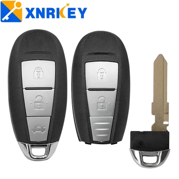 XNRKEY 2/3 ปุ่มทางไกลกุญแจรถของเชลล์ Fob สำหรับ Suzuki รี SX4 Vitara 2010-2016 TS007/TS008 ฉลาดอกกุญแจปกปิดคดีกับน้องกุญแจ