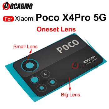 กลับกล้องเลนส์สำหรับ Xiaomi POCO X4 มืออาชีพ 5G ด้านหลังกล้องเลนส์กระจกแทนที่ส่วน กลับกล้องเลนส์สำหรับ Xiaomi POCO X4 มืออาชีพ 5G ด้านหลังกล้องเลนส์กระจกแทนที่ส่วน 0