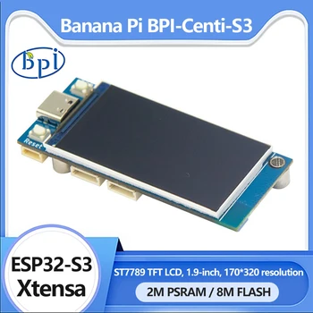 กล้วย Pi BPI-Centi-S32M PSRAM 8M แฟลช 2.4 G WIFI บลูทูธ 5 บลูทูธโครงร่างคนเจ็บมา 1.9 นิ้วสีจอภาพพัฒนาการบอร์ด