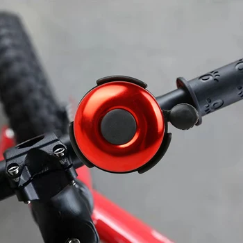 ขี่จักรยานเบลล์ Alloy ภูเขาถนนจักรยานฮอร์นเสียงสัญญาณเตือนสำหรับความปลอดภัย Cycling รูปกระจันโลหะแหวนจักรยานเรียกจักรยานเครื่องประดับ