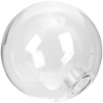 ความโปร่งแสงกระจก Lampshade G9 จากซ็อกเกตเพดาโคมไฟตามปกปิดในบ้านกระจกบอลรูปร่าง Lampsahde