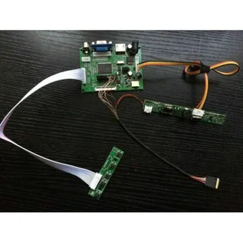คิทนทำงานสำหรับ LP097X02(SL)1024x768 LCD Controller กระดานหน้าจอเครื่องปลายทางคนขับรถพาเนล 30pin นำ 2AV HDMI VGA จ DIY LVDS 9.7