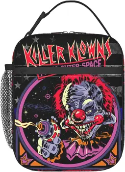 ฆาตกรหนังสือสยองขวัญ Klowns หนังเรื่องจากอวกาศตอน Insulated มื้อเที่ยงถุง Reusable ปิกนิกมื้อเที่ยงกล่องสำหรับเดินทางเจ๋งกระเป๋า