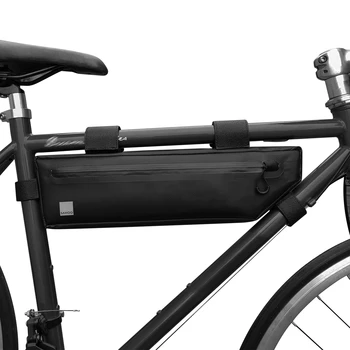 จักรยานสามเหลี่ยมกระเป๋าจักรยานกรอบหน้าภายใต้สอดท่อระเป๋า Waterproof Cycling ถุงความจุสูง MTB ถนนจักรยาน Pouch เก็บของ Pouch