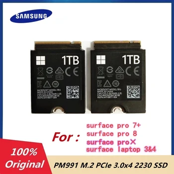 ดั้งเดิม Samsung PM9911TB 2230 SSD ภายใน PCIe 3.0x4 เอ็ม 2 NVMe แข็งของรัฐขับรถสำหรับพื้นผิว pro7+pro8