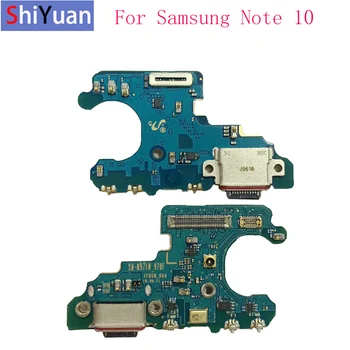 ดั้งเดิมพอร์ต USB ถชาร์จเจอร์พอร์ตท่าเรือกระดานสำหรับ Samsung กาแล็กซี่ Note10 N970F N970U Note10 อีกอย่าง N975 นทึกย่อแค่ 10 N770 พอร์ต USB ตั้งข้อหา PCB