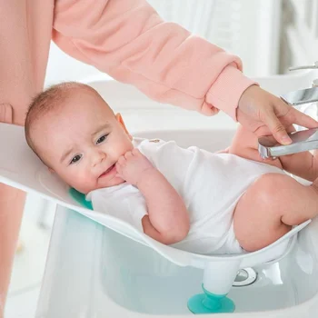 ที่ดีที่สุดแบบเคลื่อนย้ายได้กลายเป็นทารกเด็กอ่อนปวกเปียก้นสิ่งประดิษฐ์องเด็กอ่อนปวกเปียผายลม Basin Newborn ลังล้าง PP อ่างอาบน้ำเสบียงที่รักอ่างอาบน้ำลูกสนใจ