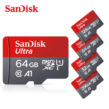 บนสุดคุณภาพ SanDisk โคร SD 32GB บัตร SDHC ความทรงจำการ์ด 64GB 128GB 256GB SDXC โคร TF บัตร tarjeta เดอ memoria มินิความทรงจำ 128GB