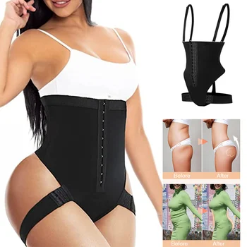 ผู้หญิงเซ็กซี่ Thongs Bodysuit Seamless ก้น Lifter สะโพกเพิ่ Shapewear Lingeries COMFREE Tummy Slimmer สูงเอวควบคุมกางเกงใน