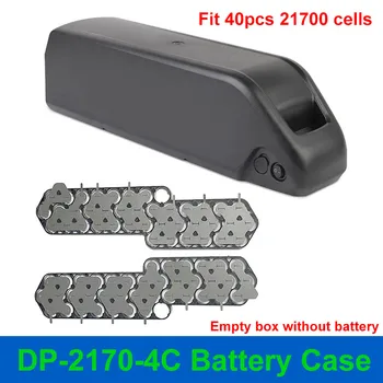 พอลลี่ DP-2170-4C แบตเตอรี่คดีพอดีกับ 40PCS 21700 เซลล์ DP-4C กล่อง 10S4P 13S3P ซื้อถอดเสื้อผ้า 35A BMS สำหรับ DIY DP-4C-21700 eBike แบตเตอรี่