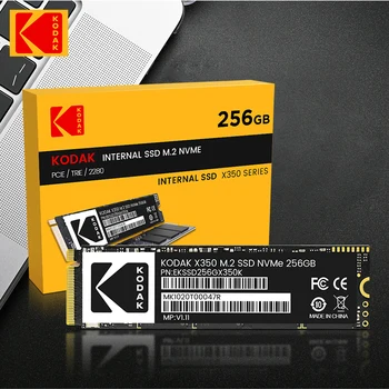 ฟิล์ม kodak NMVE เอ็ม 2 PCIe 256GB PCIe 3.0 X4 SSD ภายในฮาร์ดดิสก์ของภายในของแข็งของรัฐดิสก์ขับนดิสก์ 256GB สำหรับแล็ปท็อปของพื้นที่ทำงาน