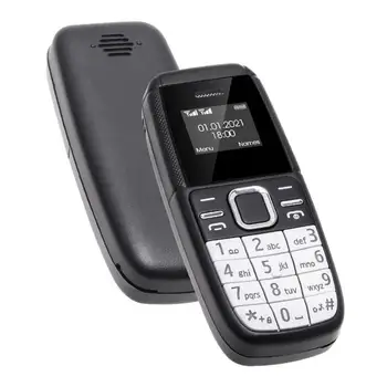 มินิ BM200 มินิ Keypad โทรศัพท์แบบดูอัล-การ์ดทั้งคู่เตรียมพร้อมโดยไม่มีกล้อง 0.66 นิ้ว GSM เริ่มต้วงดนตรีแบ่งเล็กโทรศัพท์มือถือให้สูงอายุ