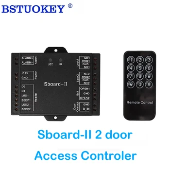 มินิ Sboard-ฉัน 2 ประตูเข้า Controler บบรักษาความปลอดภัย Wiegand ควบคุมการเข้าใช้กระดานสำหรับล็อคไฟฟ้า RFID Keypad