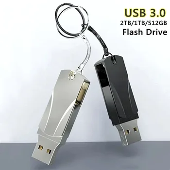 มินิแบบเคลื่อนย้ายได้นายเทียบนดิสก์ SSD ฮาร์ดไดรฟ์ 3.1 วความเร็วสูงแฟลชไดร์ฟ 2TB/1TB พอร์ต USB ปากกาขับเว็บเบราว์เซอร์ภายนอกแฟลชนความจำสำหรับแล็ปท็อปของพื้นที่ทำงาน