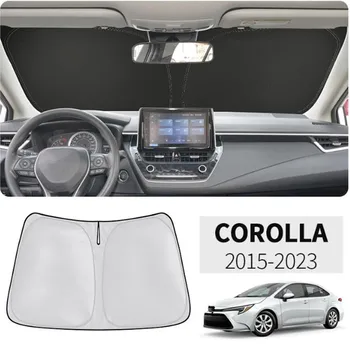 รถคันกระจกหน้า Sunshade สำหรับ Corolla ALTIS E210201920202021 หน้าหน้าต่างครีมกันแดด Parasol อัตโนมัติ Sunshade Corolla เครื่องประดับ