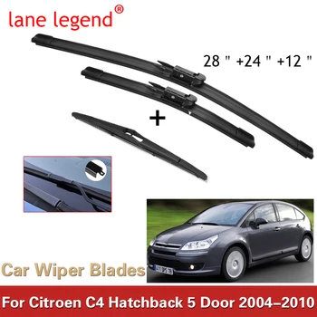 รถคันกระจกหน้า Windscreen Wiper มนุษย์ใช่ปะหรือสำหรับ Citroen C4 Hatchback 5 ประตูด้านหน้าด้านหลังหน้าต่าง 2004200520062007200820092010