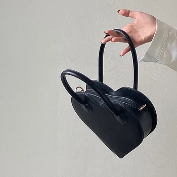 วินเทจเจ๋งผู้หญิงชอบใจไหล่ของแฟชั่นผู้หญิงผิวดำเล็ก Tote Crossbody กระเป๋าเรโทรออกแบบผู้หญิงกระเป๋า Handbags