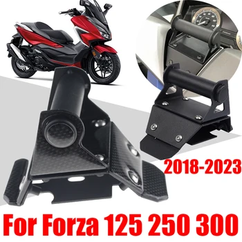สำหรับฮอนด้า Forza 125250300 NSS Forza125 Forza300 มอเตอร์ไซค์เครื่องประดับโทรศัพท์เคลื่อนที่โฮล์เดอร์จีพีเอสยืนการนำทางจานวงเล็บปิด