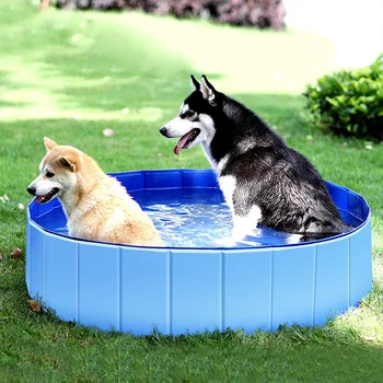 หมาของระว่ายน้ำด้วย Foldable แบบเคลื่อนย้ายได้สัตว์เลี้ยงหมาของอาบน้ำว่ายน้ำอ่างอาบน้ำอ่างอาบน้ำสัตว์เลี้ยง Collapsible อาบน้ำสระว่ายน้ำสำหรับหมาแมวสระว่ายน้ำอาบน้ำ