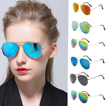 หรูหรานักบินอแว่นตากันแดดสำหรับผู้ชายผู้หญิง Unisexoutdoor เดินทาง Eyewear UV400 ตาการคุ้มครองรถขับขี่ม้าอาทิตย์แว่นตา