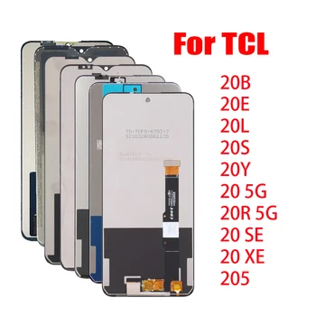 เต็มหน้าจอสำหรับภาษา tcl 20B 20E 20L อายุ 20 ก 20Y 20XE 20SE 20520R 5G LCD แตะต้องการแสดงหน้าจอ Digitizer อร้องต่อที่ประชุมในคีสำหรับภาษา tcl 20 XE SE 205G