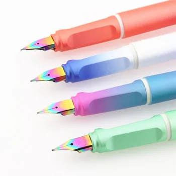 เรียกรายการใหม่คุณภาพสูง 6065 รรูปร่างอุปกรณ์การเรียนหนักเรียนออฟฟิศ Stationary สี Nib พุปากกาหมึก