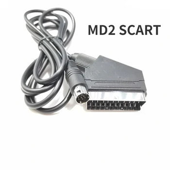 แบบสี RGB Scart นำทางสายเคเบิลสำหรับ PS2/PS3 Scart RGB สายเคเบิล Sega-Mega Drive2-Genesis 2 Megadrive 2 MD1/MD2 RGB AV Scart สายเคเบิล 1.8 m D11