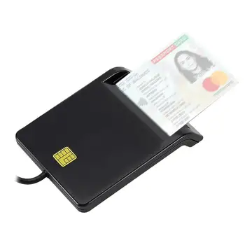 แบบเคลื่อนย้ายได้พอร์ต USB 2.0 บนบัตรฉลาดฉลาดบัตรเครื่องมืออ่าน DNIE องเอทีเอ็มแปดรายชื่อเท่า CAC IC หมายเลขบัตรธนาคาร SIM บัตร Cloner แก้ไขลวดลายจุดเชื่อมต่อ stencils สำหรับหน้าต่างระบบลินุกซ์