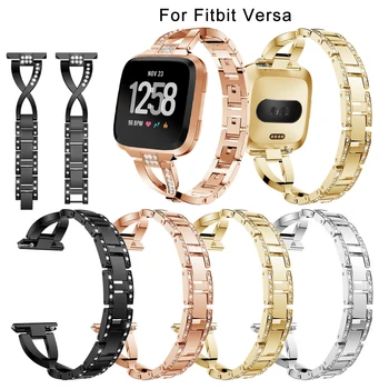 แฟชั่น X-ออกแบบสำหรับ Fitbit Versa ฉลาดระวังแทนที่ wristband อลูมินั่มร้อยข้อมือของ Fitbit Versa สร้อยข้อมือเครื่องประดับวงดนตรี แฟชั่น X-ออกแบบสำหรับ Fitbit Versa ฉลาดระวังแทนที่ wristband อลูมินั่มร้อยข้อมือของ Fitbit Versa สร้อยข้อมือเครื่องประดับวงดนตรี 0